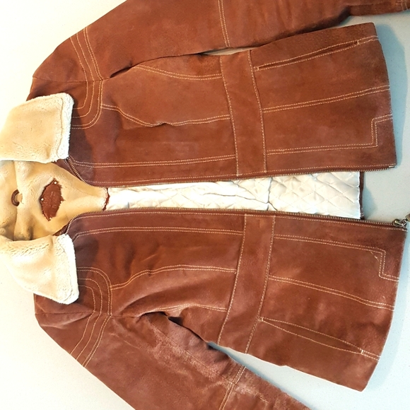 Wilson's leathers - orange/brown cream - medium - Picture 1 of 5